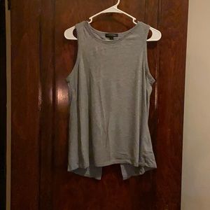 Cross-back tank top